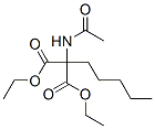 CAS 登录号：5440-46-0， 2-乙酰氨基-2-戊基-丙二酸二乙酯