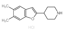 CAS#: 54403-28-0, 4-(5,6-Dimethyl-2-benzofuranyl)-piperidine hydrochloride