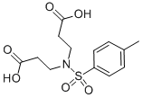 CAS 登录号：5446-58-2， N-对甲苯磺酰基亚氨基-3,3'-二丙酸