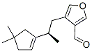 CAS#: 54462-53-2, (R)-4-(2-(4,4-Dimethyl-1-Cyclopenten-1-Yl)Propyl)-3-Furancarboxaldehyde
