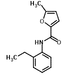CAS#: 544679-85-8, N-(2-Ethylphenyl)-5-Methyl-2-Furamide