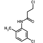 CAS 登录号：544682-32-8， 3-氯-N-(5-氯-2-甲基苯基)丙酰胺