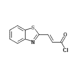 CAS#: 544705-56-8, (2E)-3-(1,3-Benzothiazol-2-Yl)Acryloyl Chloride