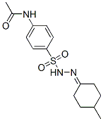 CAS 登录号：5448-87-3， N-[4-[[(4-甲基环己亚基)氨基]氨基磺酰基]苯基]乙酰胺