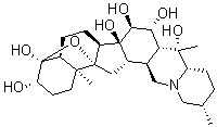 CAS 登录号：545-45-9， 棋盘花碱