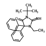 CAS#: 54508-08-6, 1-Ethyl-2-Imino-3-(2-Methyl-2-Propanyl)-5,5-Diphenyl-4-Imidazolidinone