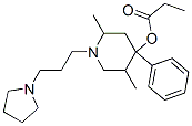 CAS#: 54521-98-1, 2,5-Dimethyl-4-Phenyl-4-Propionyloxy-1-[3-(1-Pyrrolidinyl)Propyl]Piperidine