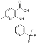 CAS 登录号：54530-73-3， 6-甲基-2-[[3-(三氟甲基)苯基]氨基]吡啶-3-羧酸