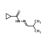 CAS#: 545346-60-9, N'-[(1E)-2-Methylpropylidene]Cyclopropanecarbohydrazide