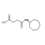 CAS#: 545349-11-9, 4-(Cycloheptylamino)-4-Oxobutanoic Acid