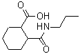 CAS 登录号：545352-96-3， 2-(丙基氨基甲酰)环己烷羧酸