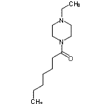 CAS#: 545371-76-4, 1-(4-Ethyl-1-Piperazinyl)-1-Heptanone
