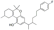 CAS 登录号：54540-76-0， 7,8,9,10-四氢-3-[5-(P-氟苯基)-1,2-二甲基戊基]-6,6,9-三甲基-6H-二苯并[b,d]吡喃-1-醇