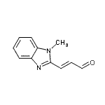 CAS#: 545424-53-1, (2E)-3-(1-Methyl-1H-Benzimidazol-2-Yl)Acrylaldehyde