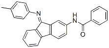 CAS 登录号：5455-04-9， N-[9-(4-甲基苯基)亚氨基芴-2-基]苯甲酰胺