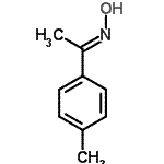 CAS 登录号：54582-23-9， (1E)-N-羟基-1-(4-甲基苯基)乙烷亚胺