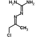 CAS#: 5459-12-1, N''-[(2E)-1-Chloro-2-propanylidene]carbonohydrazonic diamide