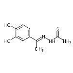 CAS#: 546112-31-6, (2E)-2-[1-(3,4-Dihydroxyphenyl)Ethylidene]Hydrazinecarbothioamide