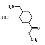 CAS#: 54640-02-7, Methyl 4-(Aminomethyl)Cyclohexanecarboxylate Hydrochloride (1:1)