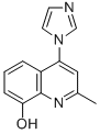 CAS 登录号：54666-28-3， 8-羟基-4-(1H-咪唑-基)-2-甲基喹啉