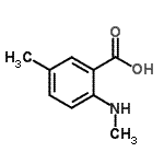 CAS#: 54675-16-0, 5-Methyl-2-(Methylamino)Benzoic Acid