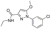 CAS#: 54708-72-4, 1-(3-Chlorophenyl)-N-Ethyl-5-Methoxy-1H-Pyrazole-3-Carboxamide