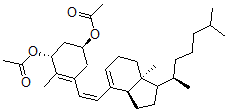 CAS#: 54712-17-3, (1a,3b,6Z)-9,10-Secocholesta-5(10),6,8-triene-1,3-diol diacetate