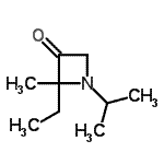 CAS#: 547753-54-8, 2-Ethyl-1-Isopropyl-2-Methyl-3-Azetidinone