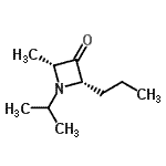 CAS#: 547753-67-3, (2R,4S)-1-Isopropyl-2-Methyl-4-Propyl-3-Azetidinone