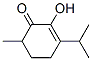 CAS 登录号：54783-36-7， 2-羟基-3-(异丙基)-6-甲基环己-2-烯-1-酮