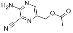 CAS 登录号：54798-28-6， 5-乙酰氧基甲基-2-氨基-3-氰基吡嗪