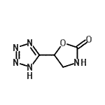 CAS 登录号：548438-12-6， 5-(1H-四唑-5-基)-1,3-恶唑烷-2-酮
