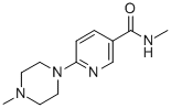 CAS#: 54864-91-4, N-Methyl-6-(4-Methyl-Piperazin-1-Yl)-Nicotinamide