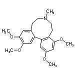 CAS#: 549-28-0, 2,3,10,12-Tetramethoxy-7-Methyl-6,7,8,9-Tetrahydro-5H-Dibenzo[D,F]Azonine
