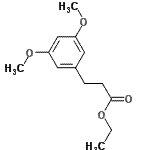 CAS 登录号：54901-09-6， 乙基3-(3,5-二甲氧基苯基)丙酸酯