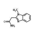 CAS 登录号：54920-74-0， 2-(1-甲基-1H-苯并咪唑-2-基)乙酰胺