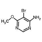 CAS#: 54928-24-4, 5-Bromo-6-Methoxy-4-Pyrimidinamine