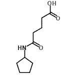 CAS#: 549497-64-5, 5-(Cyclopentylamino)-5-Oxopentanoic Acid