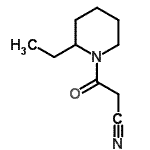 CAS#: 549499-13-0, 3-(2-Ethyl-1-Piperidinyl)-3-Oxopropanenitrile