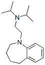 CAS 登录号：54951-34-7， 2,3,4,5-四氢-1-[2-(二异丙基氨基)乙基]-1H-1-苯并氮杂卓