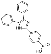 CAS#: 5496-35-5, 4-(4,5-Diphenyl-1H-Imidazol-2-Yl)Benzoic Acid
