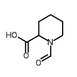 CAS 登录号：54966-20-0， 1-甲酰基-2-哌啶羧酸