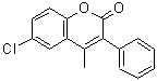 CAS 登录号：54981-78-1， 6-氯-4-甲基-3-苯基-2H-苯并吡喃-2-酮