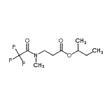 CAS 登录号：54986-71-9， 仲-丁基N-甲基-N-(三氟乙酰基)-beta-丙氨酸酯