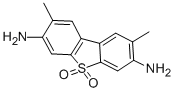 CAS#: 55011-44-4, 3,7-Diamino-2(4),8-dimethyldibenzothiophene 5,5-dioxide