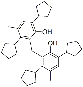 CAS#: 55036-38-9, 2,2'-Methylenebis[3,6-Dicyclopentyl-p-Cresol]