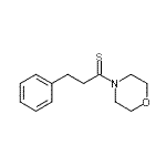 CAS#: 5509-96-6, 1-(4-Morpholinyl)-3-Phenyl-1-Propanethione