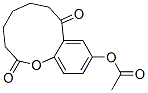 CAS#: 55129-60-7, 10-(Acetyloxy)-4,5,6,7-Tetrahydro-2H-1-Benzoxecin-2,8(3H)-Dione