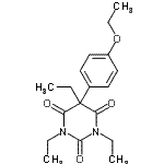 CAS#: 55133-83-0, 5-(4-Ethoxyphenyl)-1,3,5-Triethyl-2,4,6(1H,3H,5H)-Pyrimidinetrione