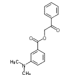 CAS#: 55153-17-8, 2-Oxo-2-Phenylethyl 3-(Dimethylamino)Benzoate